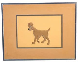 Vintage Walt Disneys Lady And The Tramp Cel

