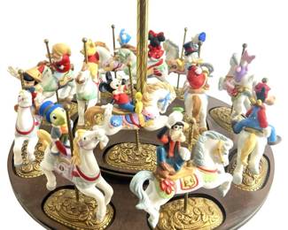 Disney NECS First Edition Porcelain Carousel
