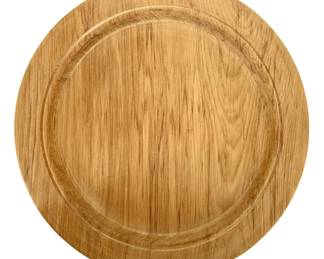 Signed A & B Phillips Wood Turned Plate
