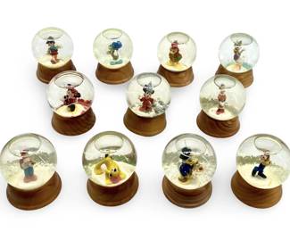 11pc Limited Edition Disney Snowglobe Collection
