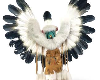 Phenomenal Navajo Eagle Dancer Kachina Doll

