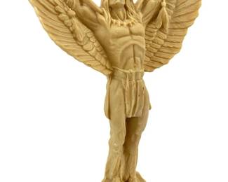 Resin Native American Eagle Dancer Sculpture
