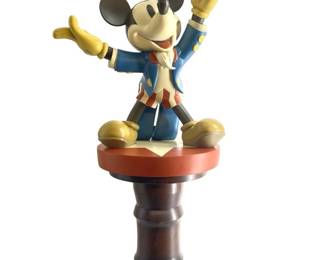 Rare Mickey As Uncle Sam Disney Big Fig/ Pedestal
