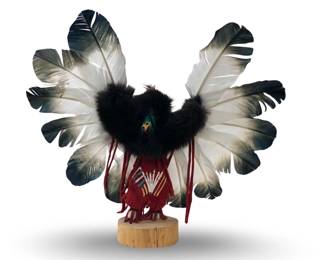 Native American Navajo Eagle Dancer Kachina
