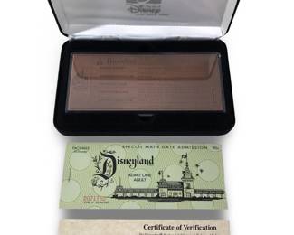 Disney Parks Haunted Mansion Copper E Ticket
