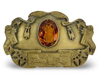 GNS & Co. George Steere Shah Chariot Brooch
