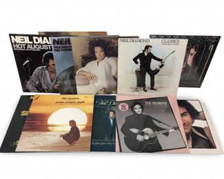 (12) Classic Neil Diamond LP Vinyl Records
