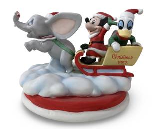 1982 Walt Disney Fourth Edition Christmas Figurine

