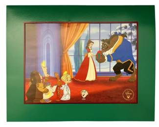 Exclusive Christmas Sleeping Beauty Lithograph

