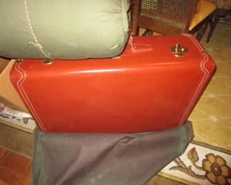 Old luggage never used