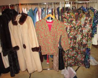 HUUUGE amount of vintage clothing, some new/old stock with tags.