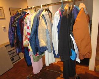 HUUUGE amount of vintage clothing, some new/old stock with tags.