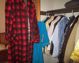 HUUUGE amount of vintage clothing, some new/old stock with tags.