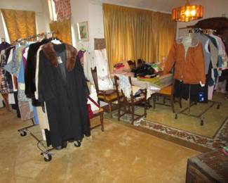 HUUUGE amount of vintage clothing, some new/old stock with tags.