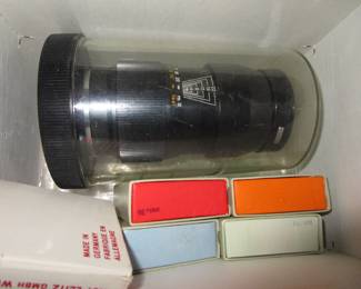 Leica lens and extras