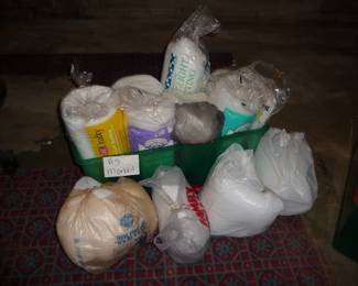 quilt batting assorted sizes 