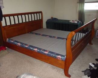 sleigh bed only 