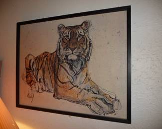 Fritz Rudolf Hug “Reclining Tiger” 