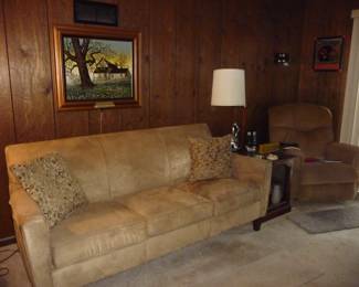 large sofa / recliner 