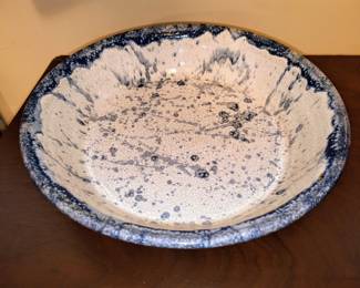 Large Potluck Pottery charger 