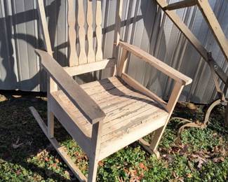 Vintage porch rocker 
