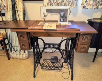 Singer base / Sears electric sewing machine added