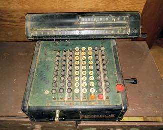 Monroe adding machine 
