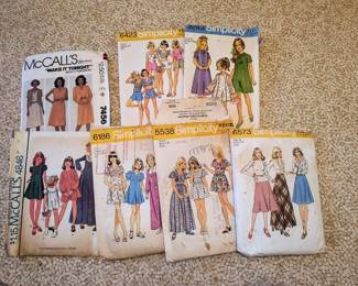 LOTS of vintage patterns 
