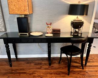 Pottery barn console table