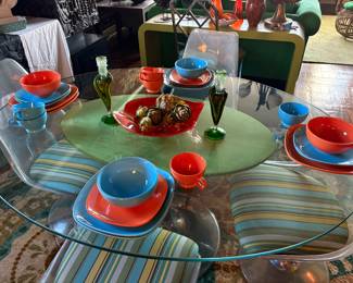 Chromcraft Tulip Chairs & Table