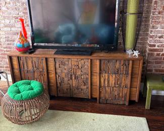 Pueblo Brutalist Dresser by Lane