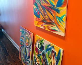 Boombox Oil on Canvas