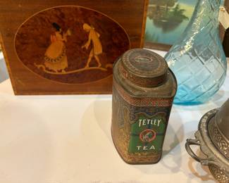 Antique Tetley Can