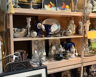 Pottery -Glass -Steins