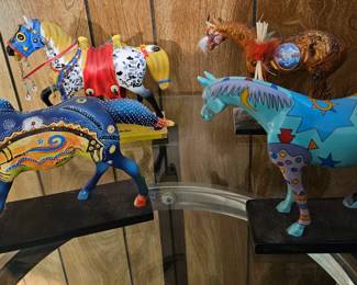 Set of Limited Edition Trail of Painted Ponies