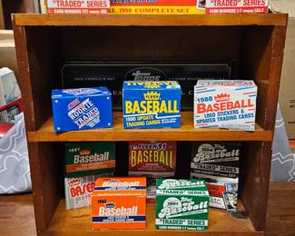 Complete baseball card sets