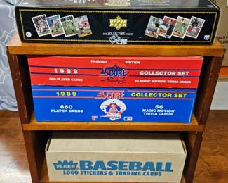 Complete baseball card sets