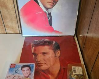 Elvis memorabilia. CDs are factory sealed