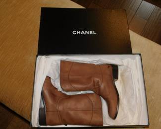 Chanel Mid Rise Boots