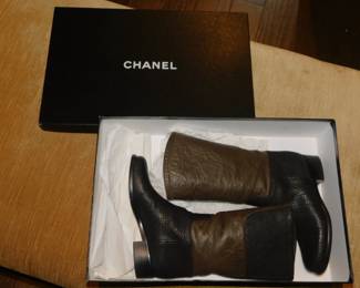 Chanel Mid Rise Boots