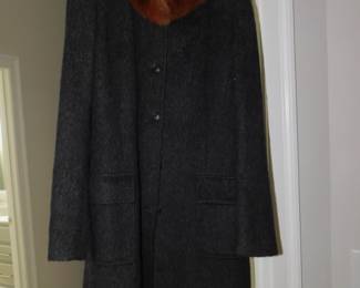 Dolce & Gabbana Lambs Wool Coat