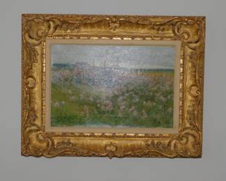 Unattributed Oil Painting On Canvas