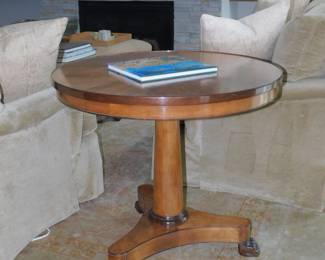 Gregorius Pineo Biedermeier Center Hall Or End Table