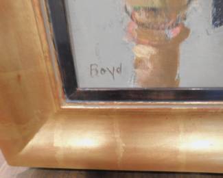 Signature On Painting