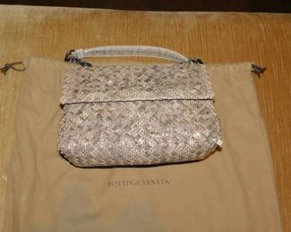 Bottega Veneta Snakeskin Handbag