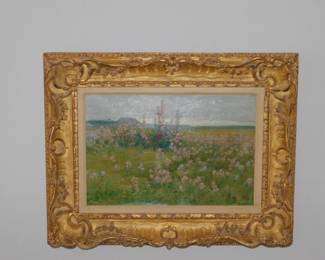 Unattributed Oil Painting On Canvas