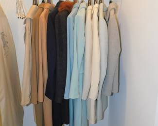 Designer Coats BY Jil Sanders & Dolce & Gabana