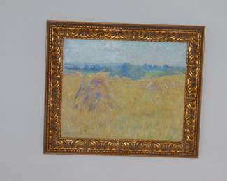 Dawson Watson Oil On Canvas Circa 1930's   18" x 21"