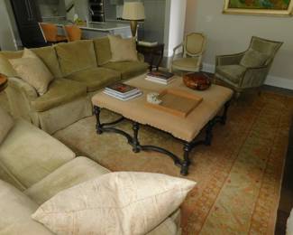 Living Room View OTTOMAN IS SOLD