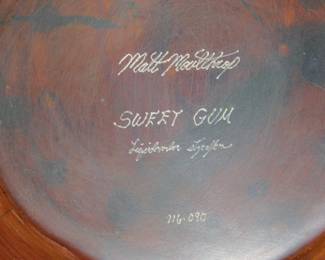 Matt Moulthrop Sweet Gum Squat Vessel 